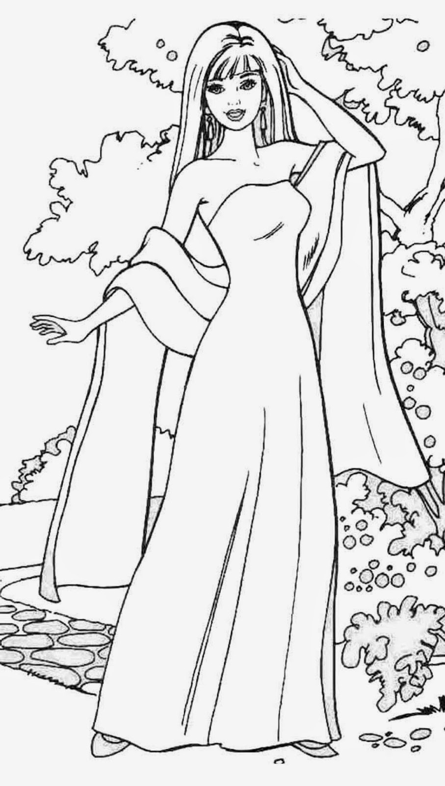 907x1600 Photos Barbie Doll Sketch,