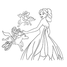 230x230 Top 50 Free Printable Barbie Coloring Pages Online