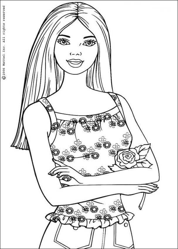 607x850 Barbie Drawing Pictures 567401