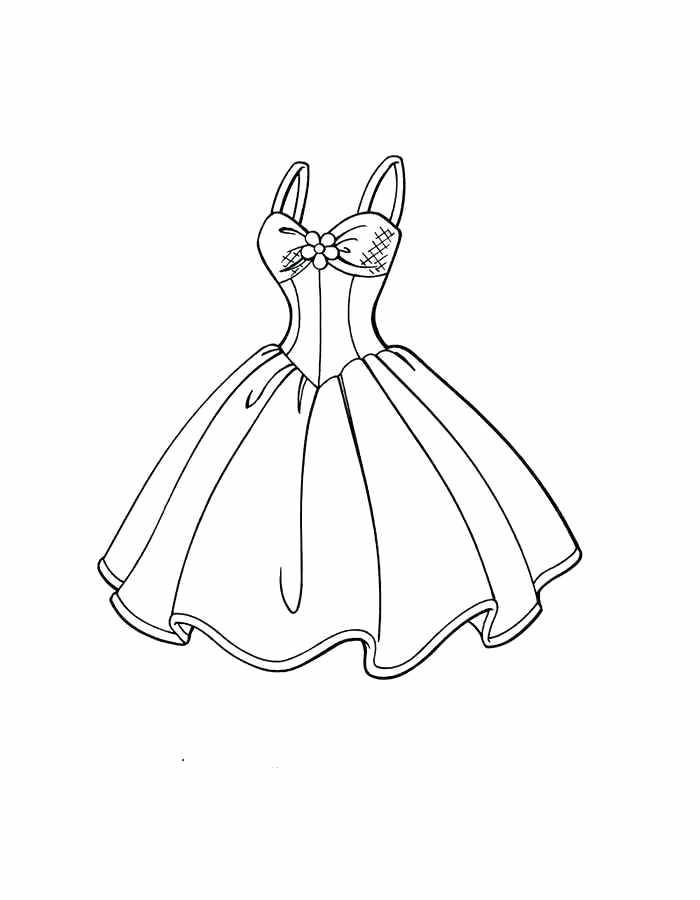 700x900 Barbie Fashion Clothes Coloring Pages Coloring