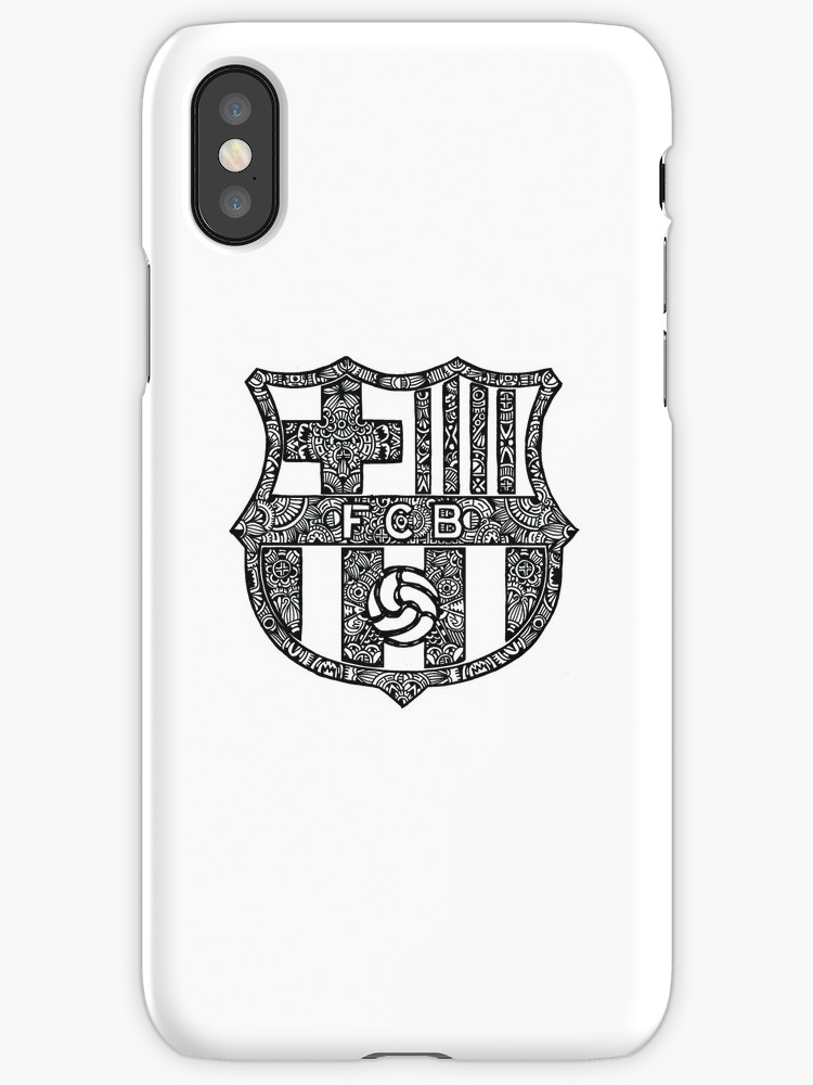 750x1000 Barcelona Doodle Logo Iphone Cases Amp Skins By Dedesuperman
