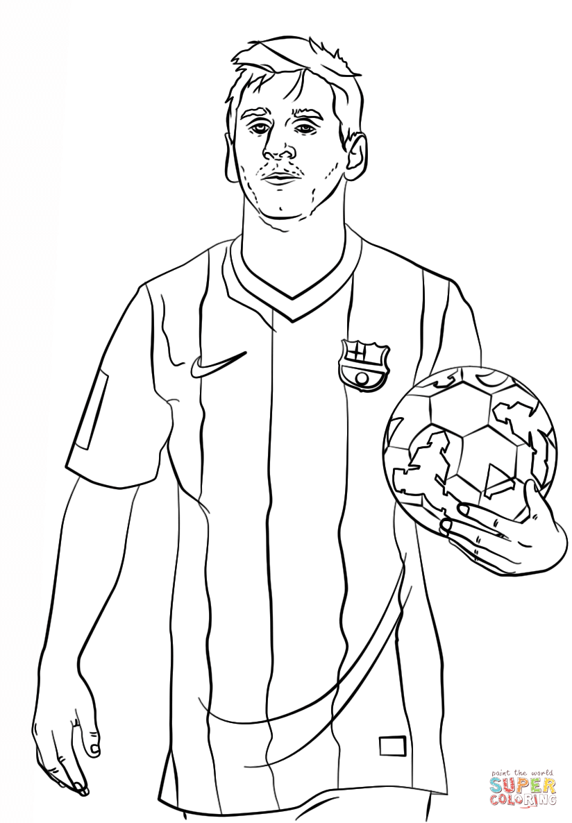 824x1186 Lionel Messi Coloring Page Free Printable Coloring Pages
