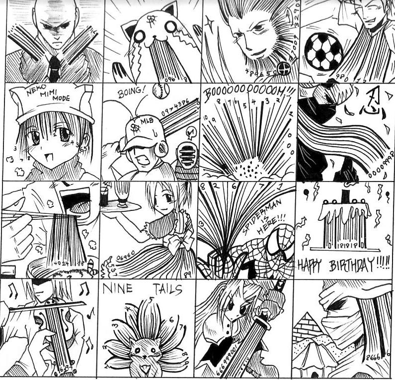 795x764 Barcode Mania Aka Anime Style By Markcw