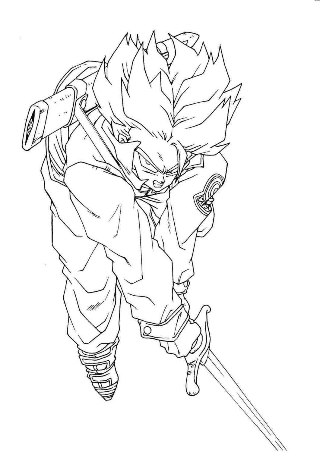 1061x1510 Dragon Ball Z Goku Super Saiyan 3 Drawing Drinkeats.club