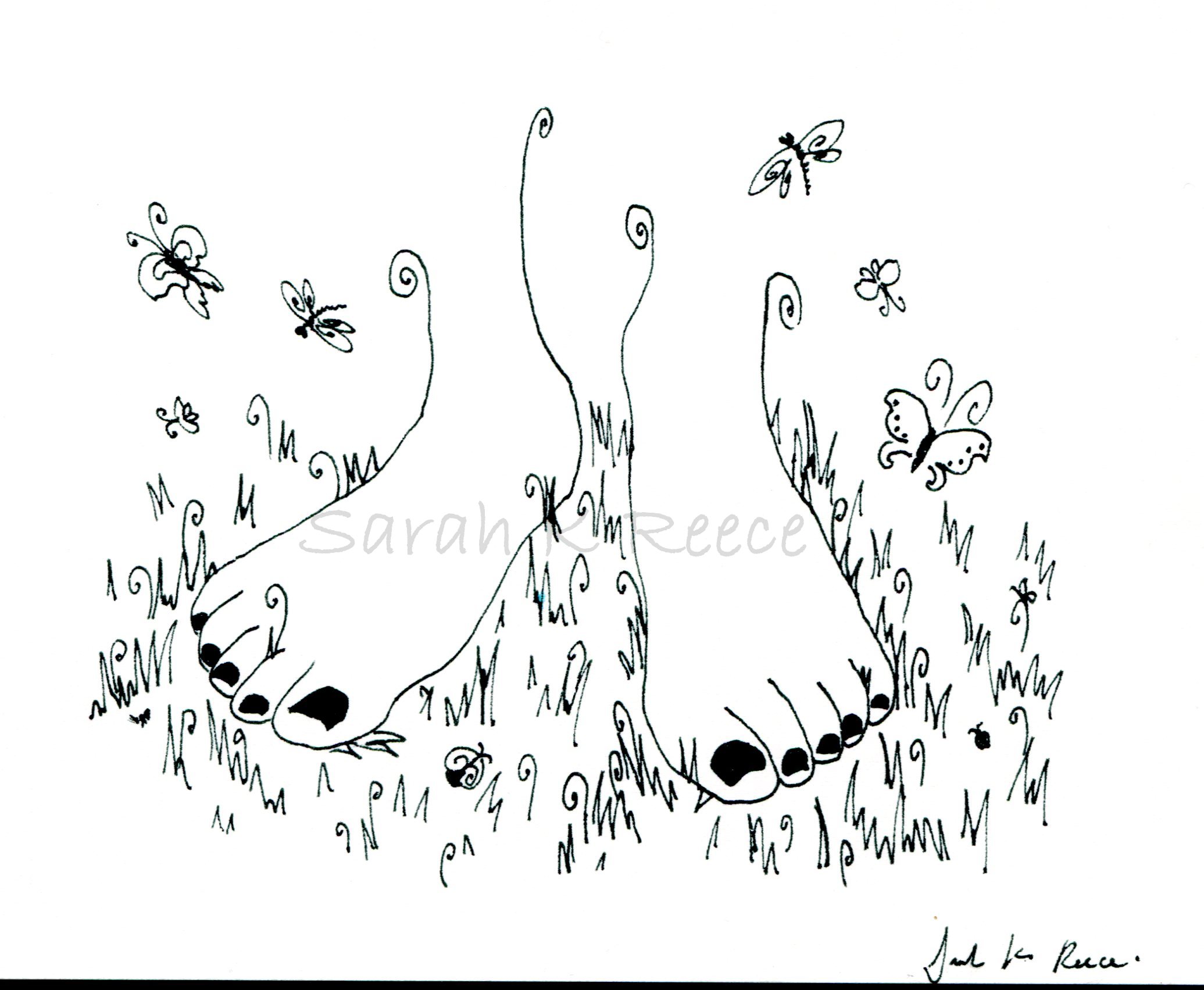 2071x1703 Ink Paintings Holding My Childhood To Ransom