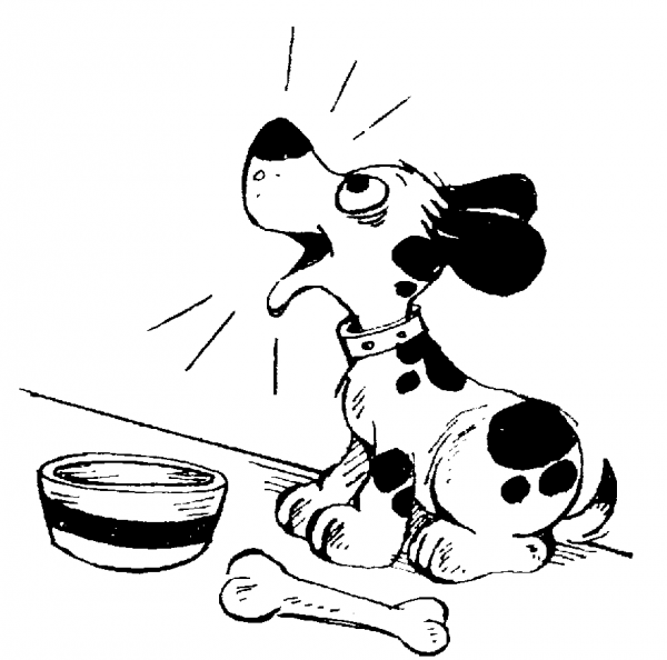 600x594 Dog Barking Clipart 4 Nice Clip Art