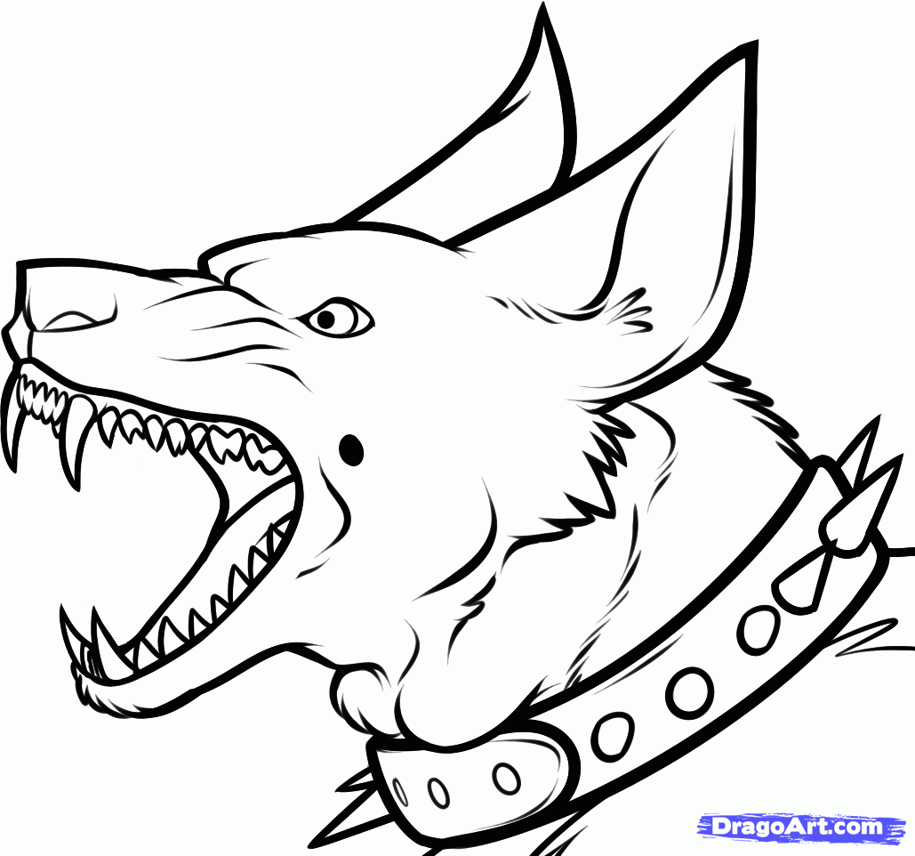 1029x962 Guard Dog Coloring Pages Realistic Dog Coloring Pages