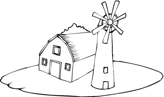 630x374 Minimalist Barn Coloring Page New Sheet Drawing Pages Free Colorin