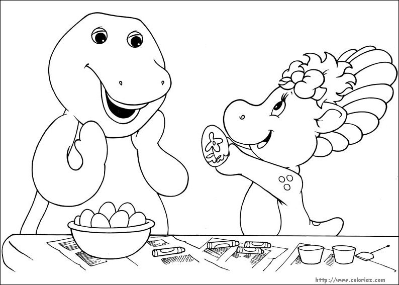 Barney And Friends Drawing at GetDrawings | Free download