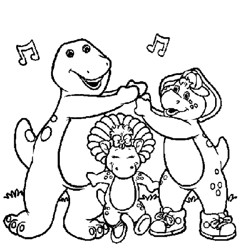 Barney And Friends Drawing at GetDrawings | Free download