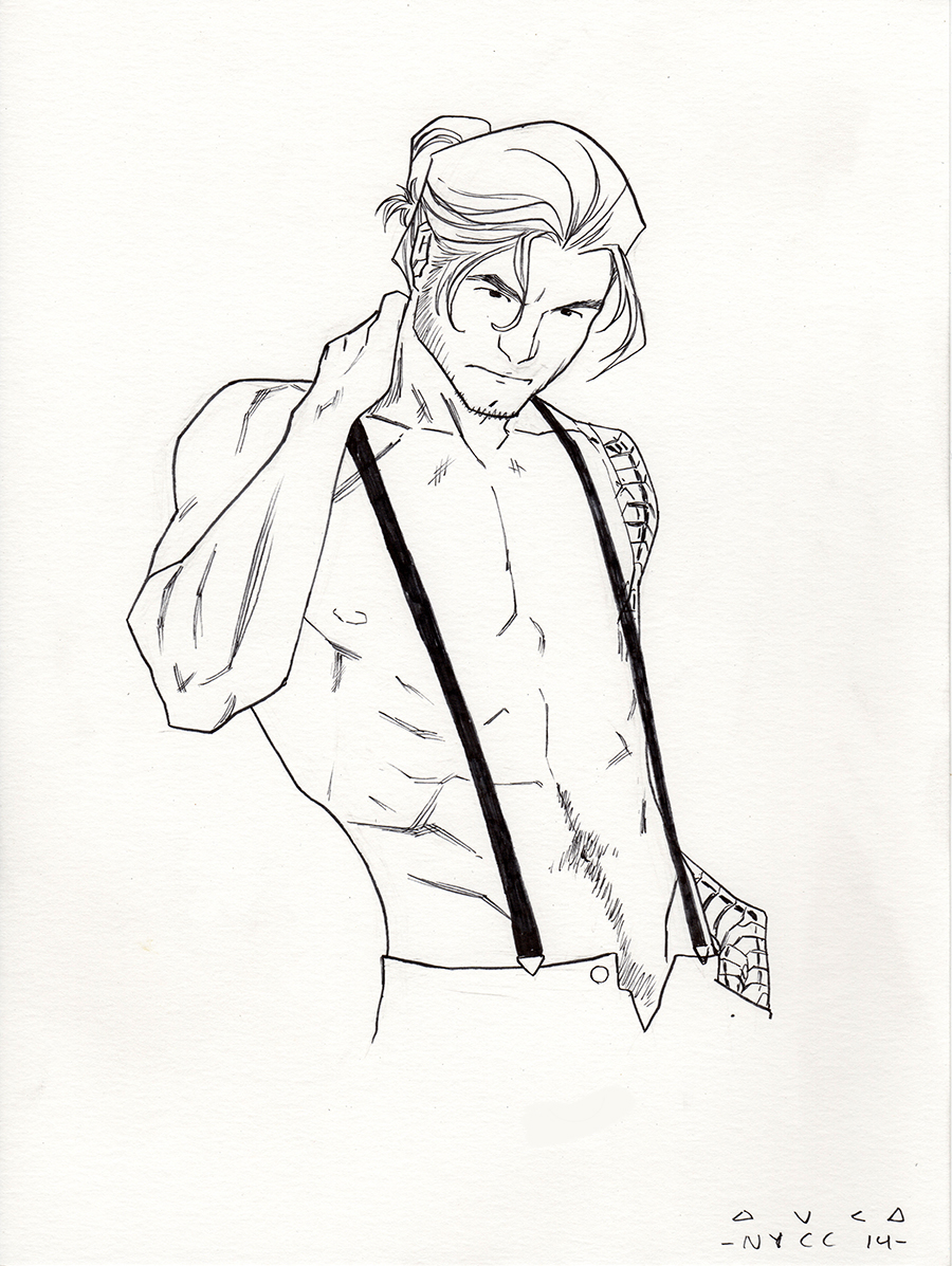 900x1197 Bucky Barnes By Kris Anka