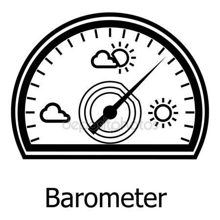 450x450 Barometer Icon, Simple Style Stock Vector Ylivdesign