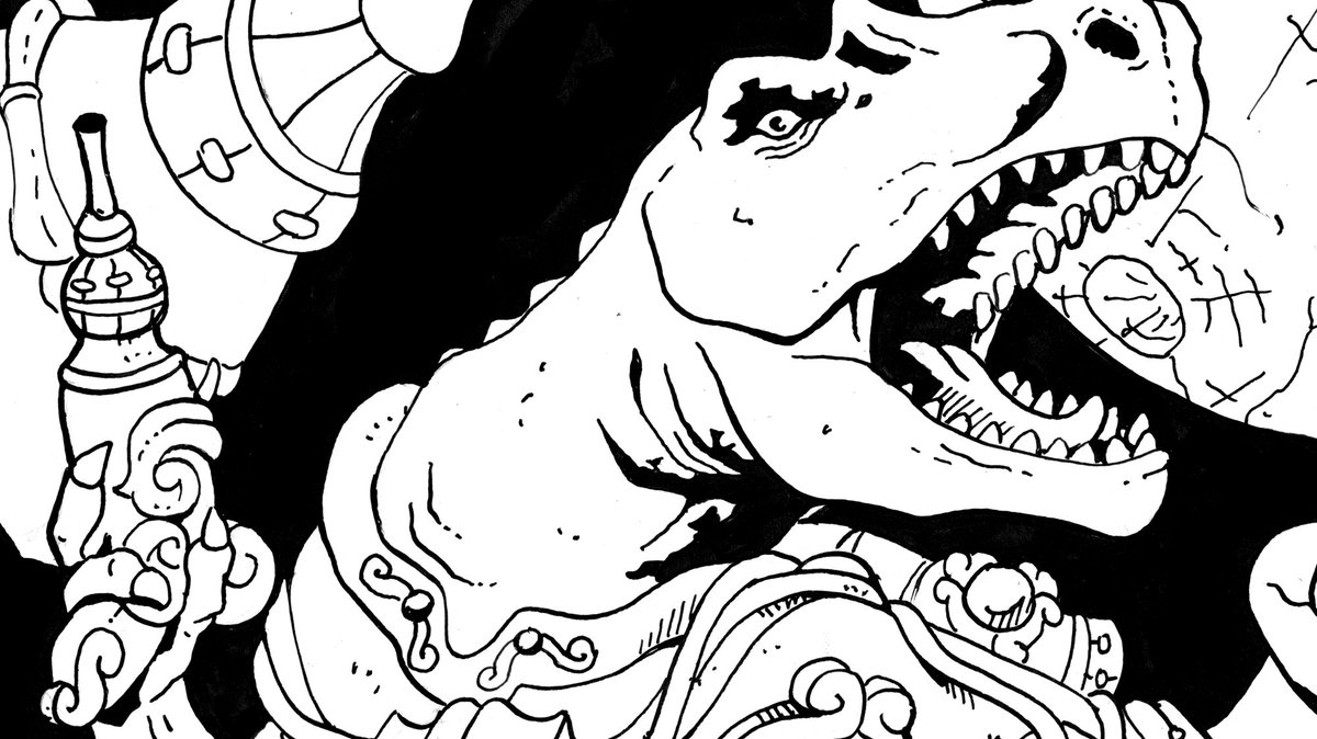 1200x674 Aldo Ojeda On Twitter New Blog Entry A Baroque Space Dinosaur