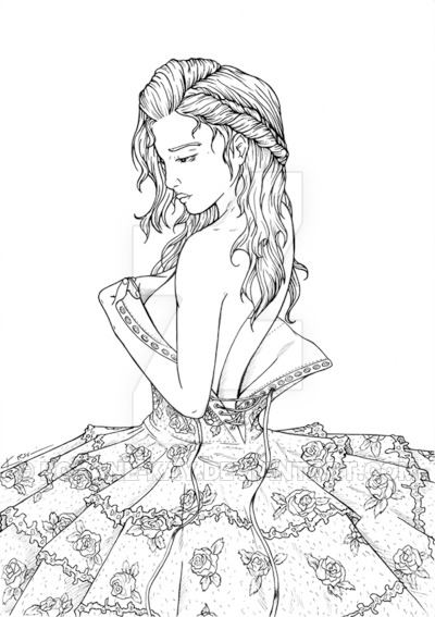 400x567 Baroque Girl By Roxane Kay