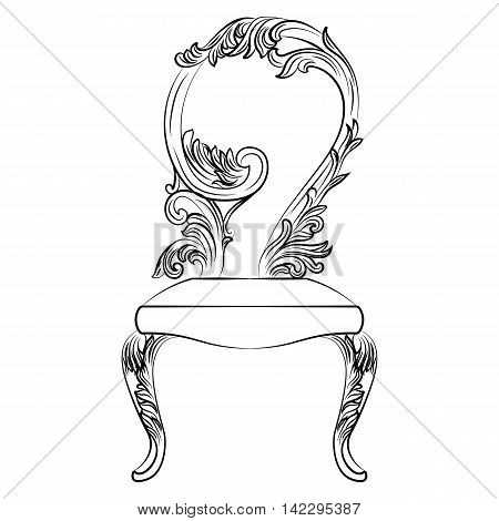 450x470 Baroque Luxury Style Chair Vector Amp Photo Bigstock