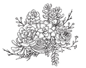 340x270 Cactus Tattoo Etsy