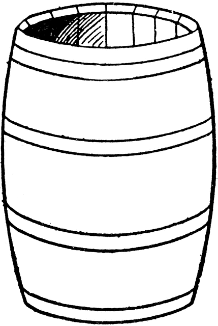 429x640 Water Barrel Clipart Etc