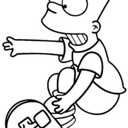 250x250 Bart Simpson Drawing, Pencil, Sketch, Colorful, Realistic Art