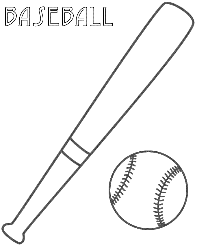 720x850 Baseball Field Coloring Pages