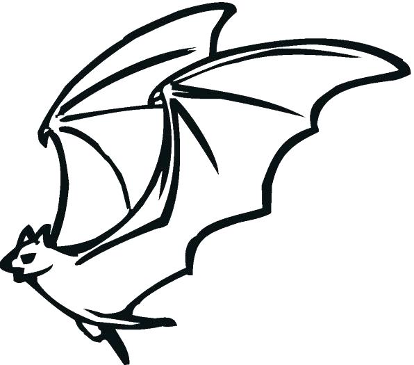 596x525 Coloring Pages Bats Coloring Pages Of Bats For Flying Bat Coloring