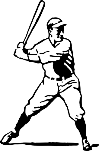 Baseball Batter Drawing at GetDrawings | Free download