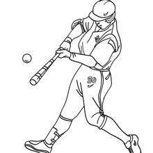 220x220 Batter Coloring Pages