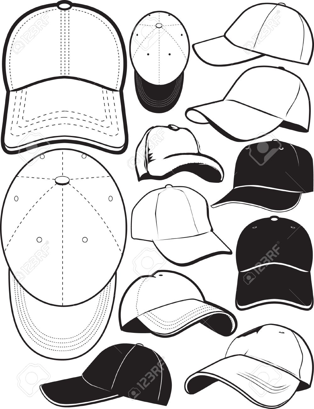 998x1300 Cap Clipart Softball