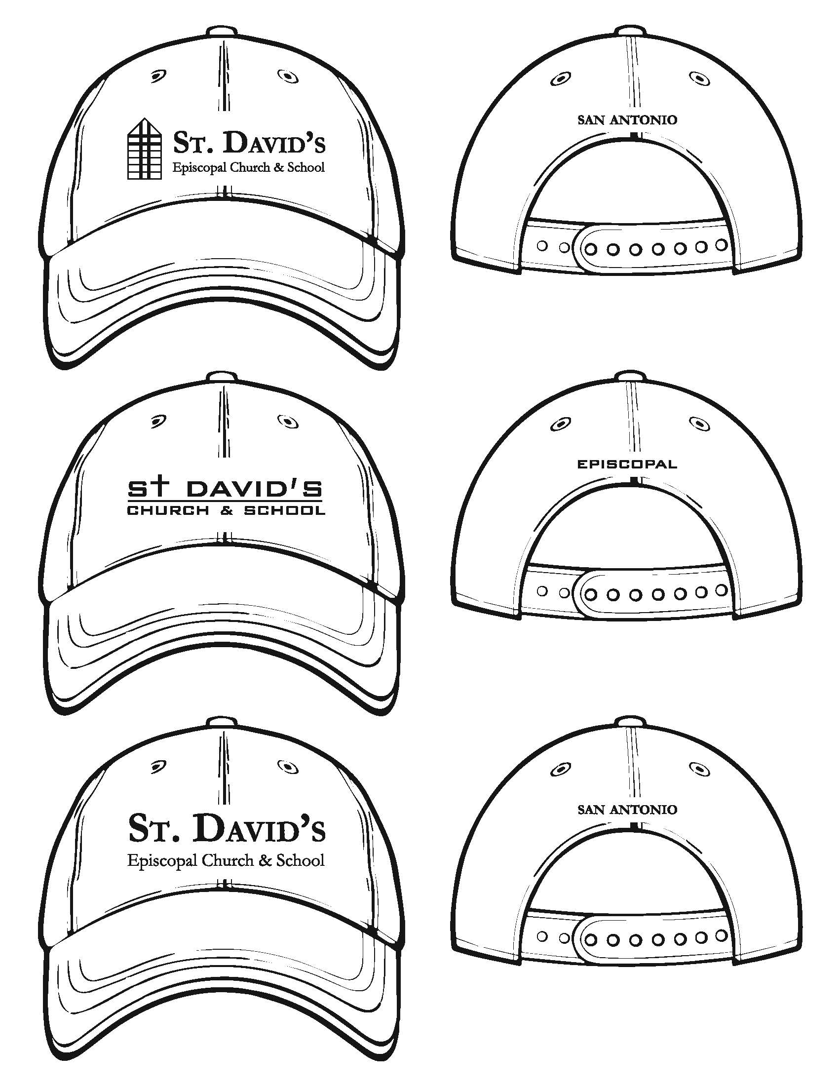 1700x2200 St Davids Baseball Cap 1 @ Venue Creation Resources