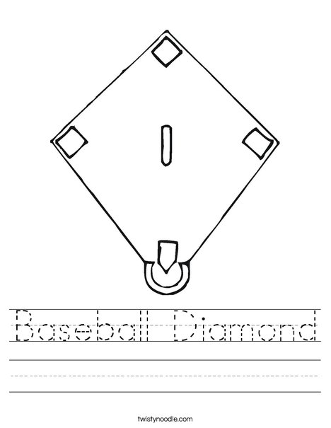 468x605 Baseball Diamond Worksheet