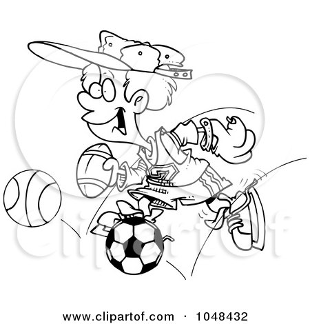 450x470 Royalty Free (Rf) Clip Art Illustration Of A Cartoon Black