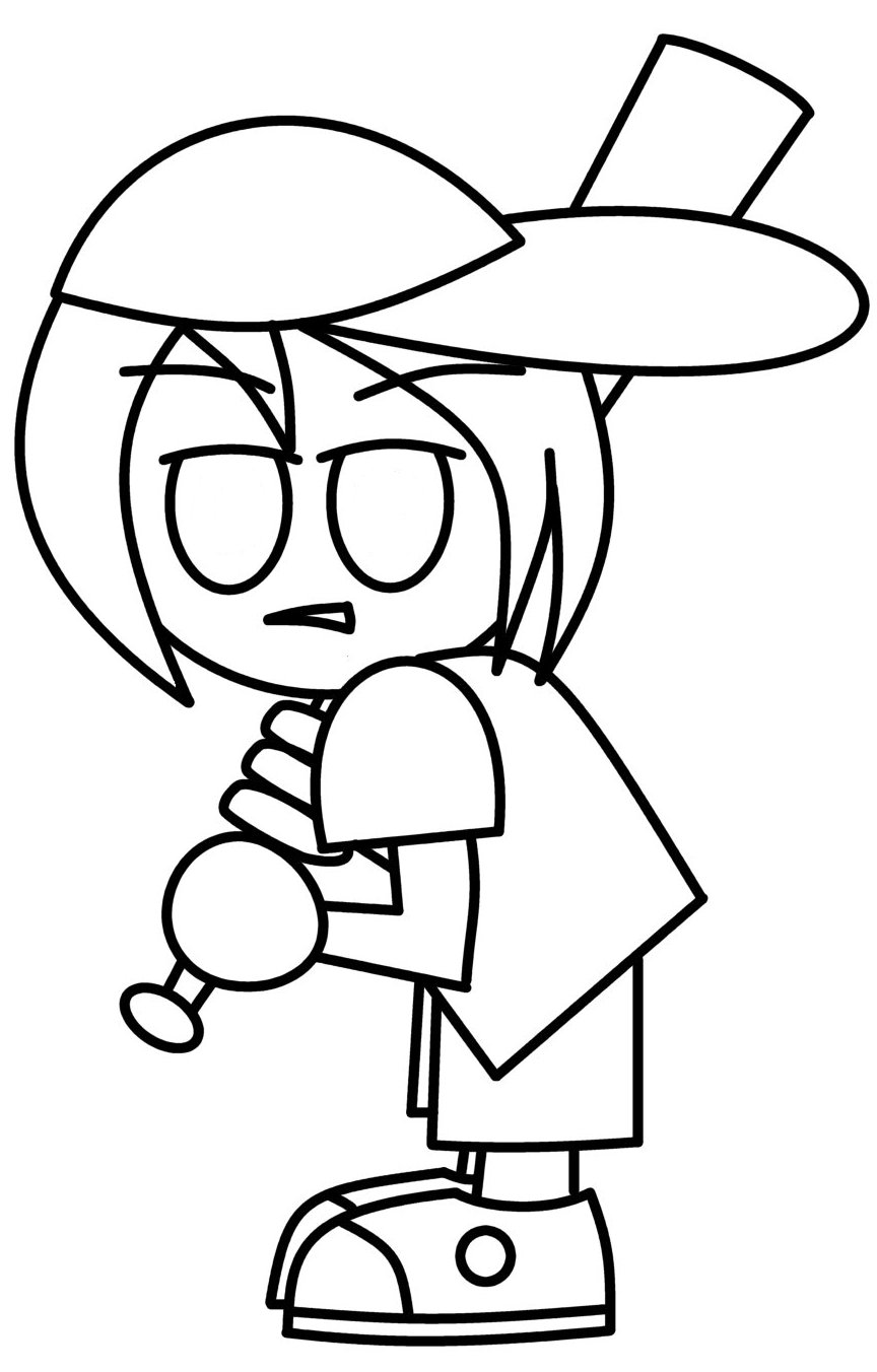 864x1352 How To Draw Cartoons Chibi Baseball Player