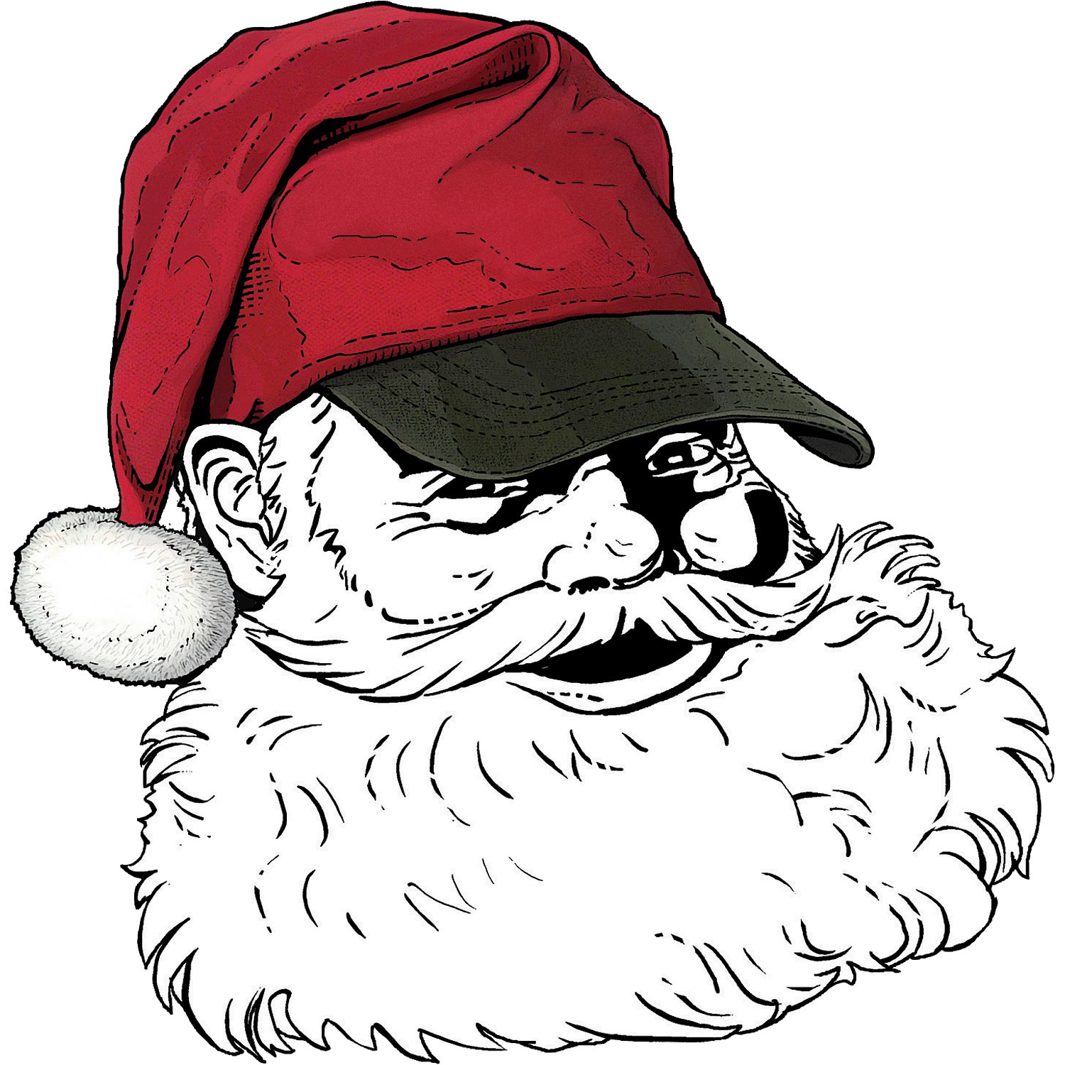 1500x1500 Santa's Ball Cap