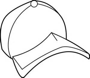 300x261 Baseball Cap Coloring Page