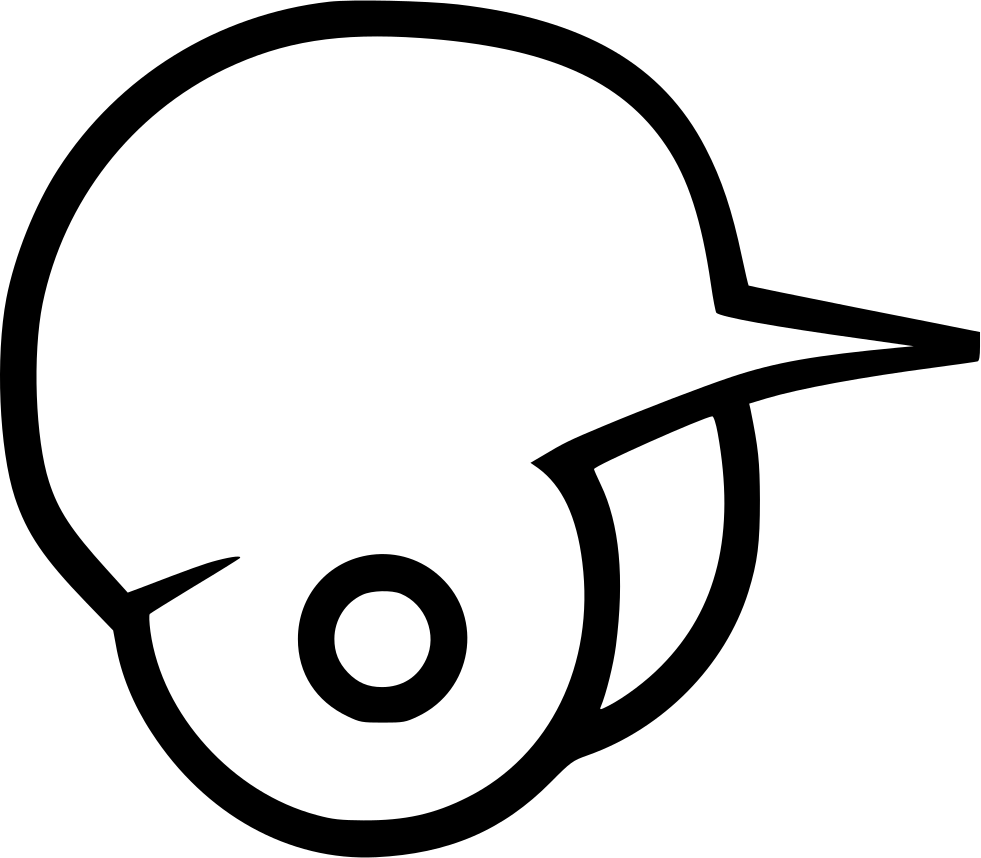 981x858 Baseball Helmet Svg Png Icon Free Download ( 530439