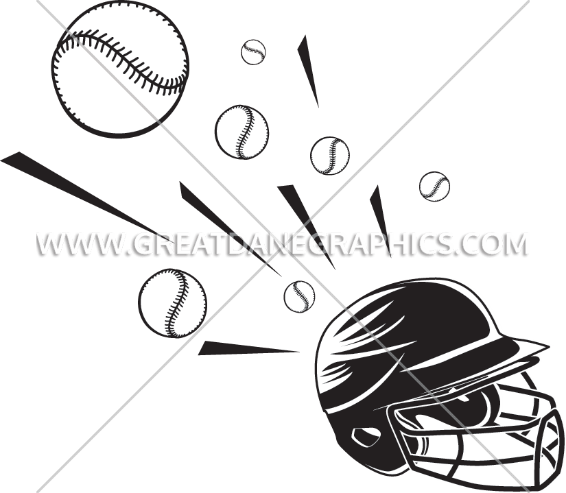 825x719 Softball Explosion Production Ready Artwork For T Shirt Printing