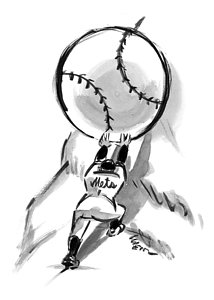 214x300 Baseball Players Drawings Fine Art America