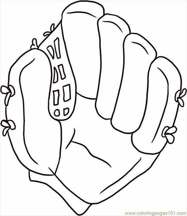 650x750 How To Draw A Baseball Glove