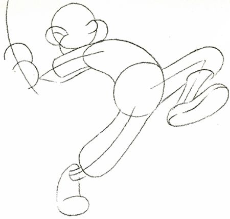 450x427 Step 4 How To Draw Cartoon Baseball Players Drawing Instructions