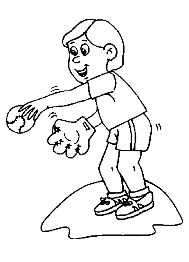 650x900 Baseball Coloring Pages Coloring Kids