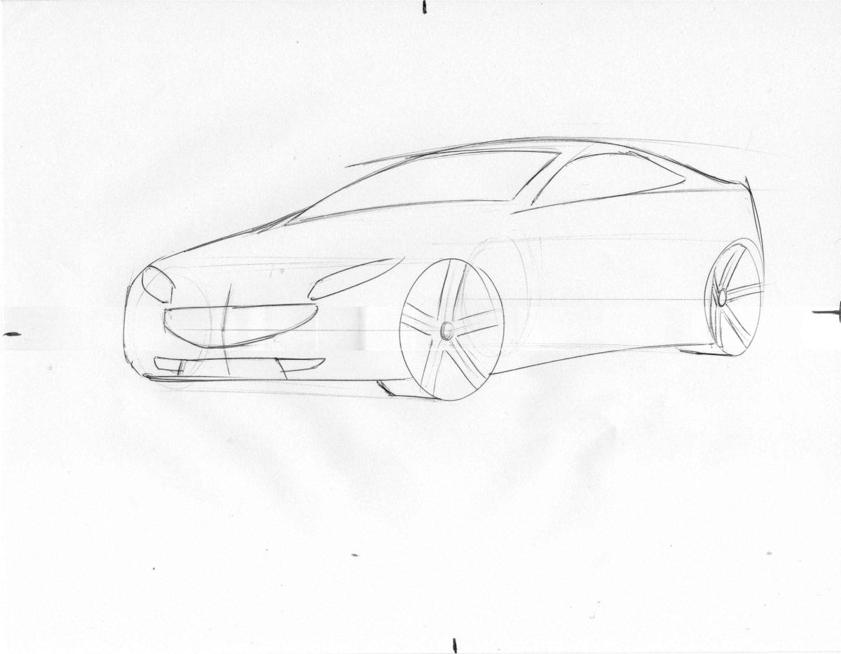 1200x934 Car Drawing Tutorial 27roman