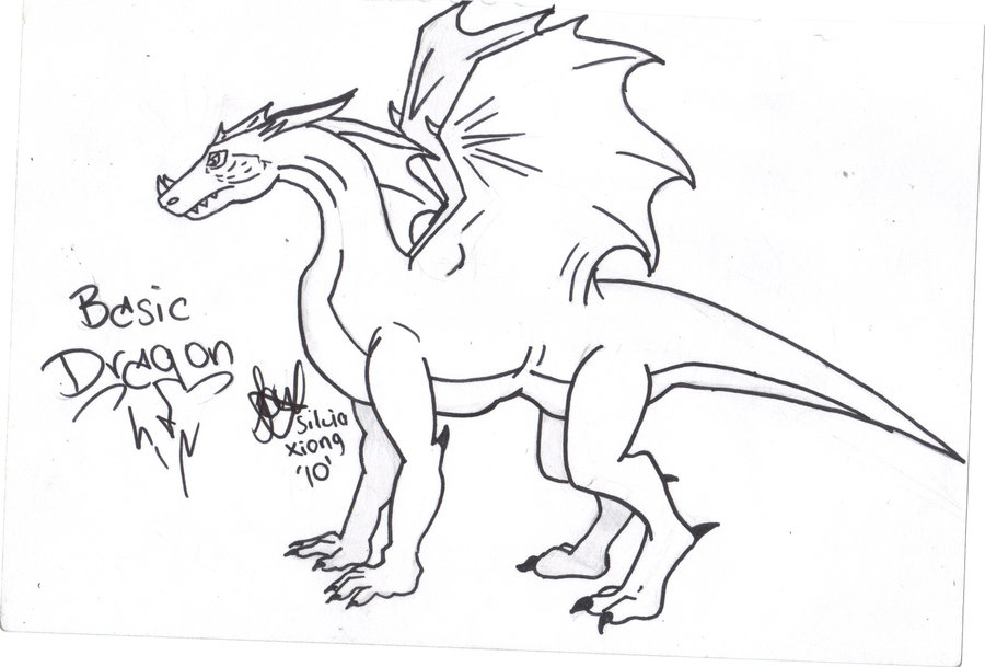 900x609 Basic Dragon By Devilnaruto15