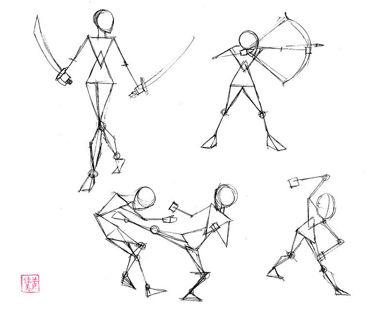 800x647 Draw Basic People Part 5 By Diana Huang