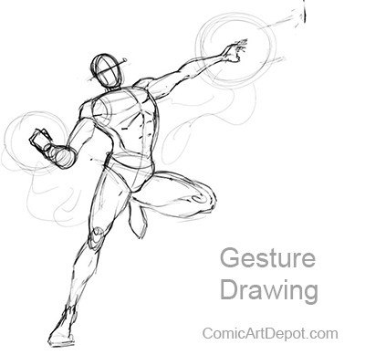 400x389 Figure Drawing Tutorial Comic Art Depot