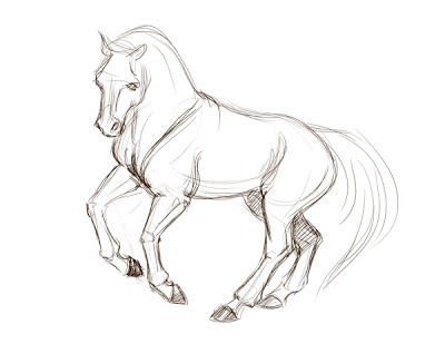 400x309 Lauren Reeser Horse Painting Step By Step