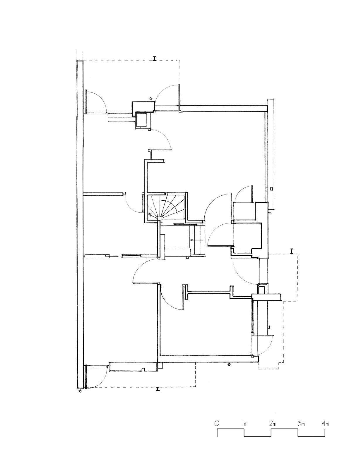 1233x1600 Download Schroder House Autocad Floor Plan Adhome