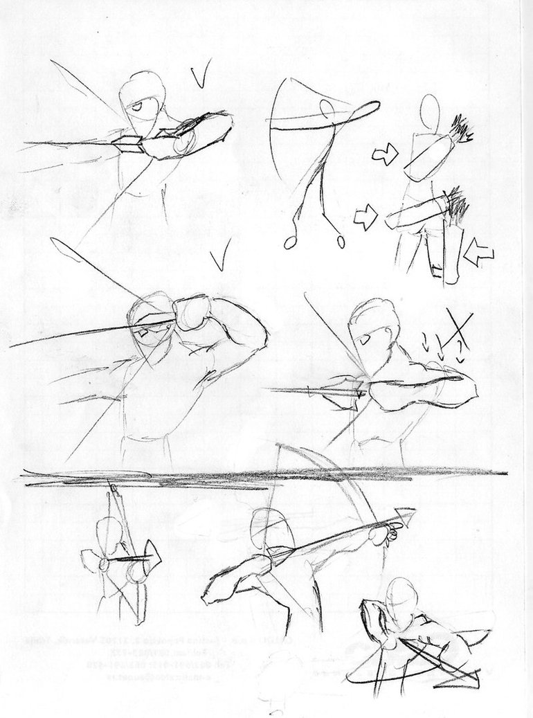 770x1037 Tutorial Most Basic Archery By Daandric