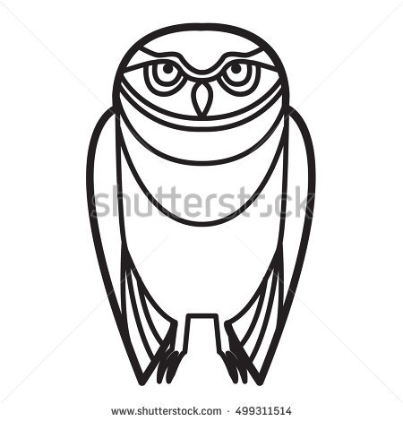 450x470 Burrowing Owl Clipart Simple