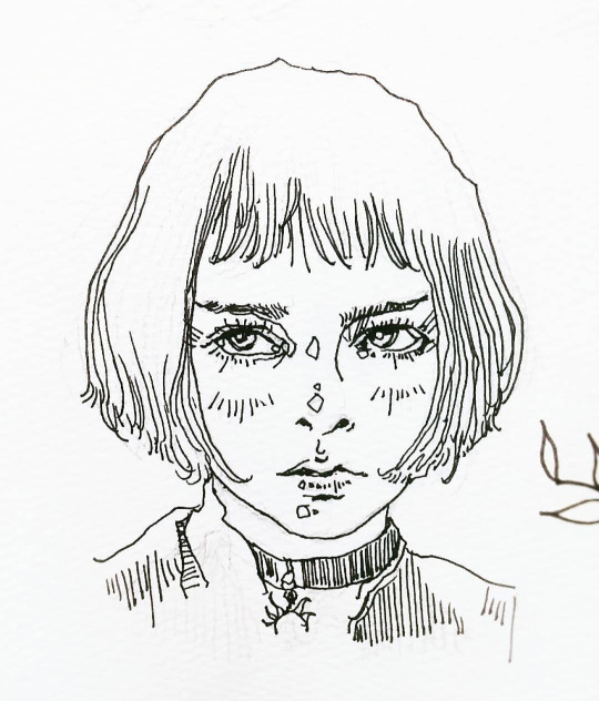 540x632 Drawing By Saera Arte Insp Abstract Portrait