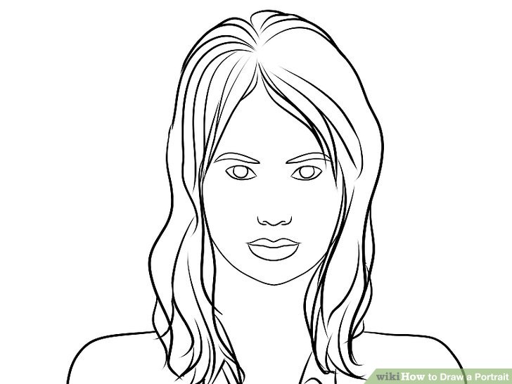 728x546 4 Ways To Draw A Portrait
