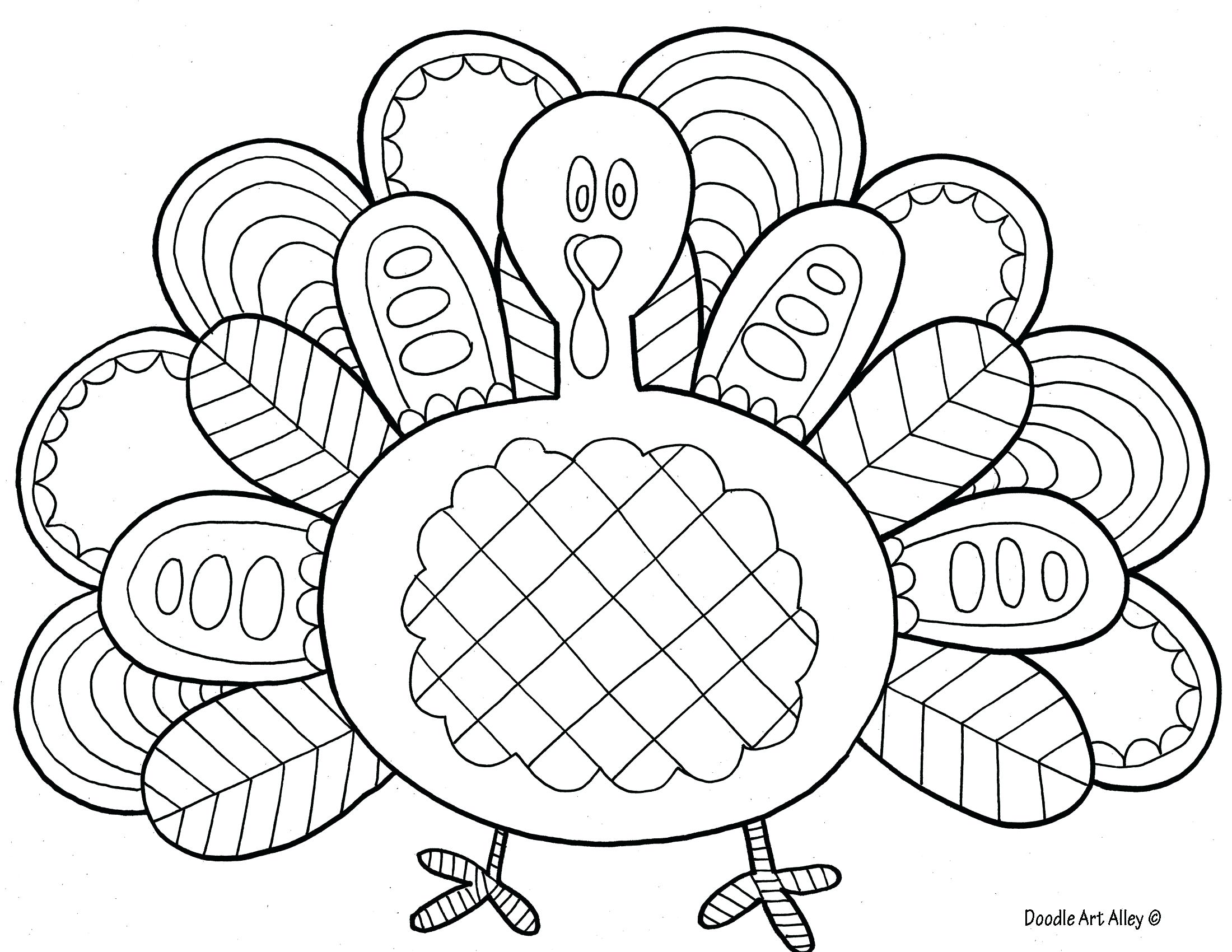 2200x1700 Coloring Coloring Page Of A Turkey